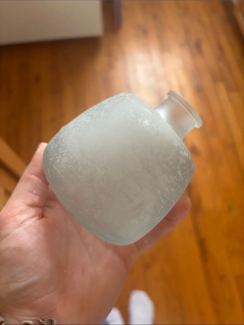 Frosted Glass Bathroom incense bottle